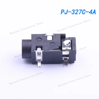 PJ-327C-4A разъем для наушников 3,5 мм Тип разъема: разъем для наушников 3,5 мм Номинальный ток: 500 мА номинальное напряжение: 30 В