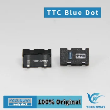 5 Шт Новый Оригинальный Микропереключатель TTC Blue Dot 2 Pin Со Сроком службы 8 Миллионов Механический