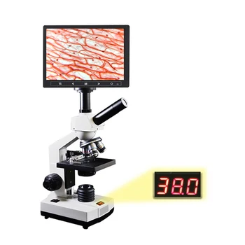 HC-R069 Лучшие продажи 7-дюймовый ЖК-Светодиодный Цифровой анализатор спермы ветеринарных животных для наблюдения за овуляцией сперматозоидов Биологический микроскоп